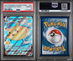 2021 Pokemon Celebrations Flying Pikachu VMAX PSA 10 Gem Mint #007 Englisch - Image 1