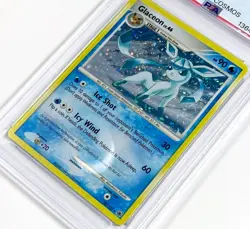 Pokemon TCG 2008 D&P Glaceon COSMOS Holo Majestic Dawn #20 PSA 8 NM-MT - Image 4