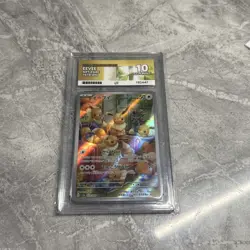 Eevee - 078 / 066 AR Art Rare - Crimson Haze sv5a - ACE 10 - Japanese Pokemon - Image 2