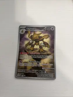 Alakazam - 009 Pokemon Center Stamped Mega Evolutions Promo Near Mint - Image 1