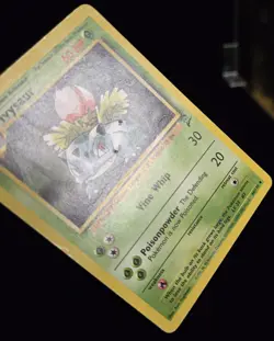 Pokemon TCG - IVYSAUR - 44/130 - UNLIMITED - BASE SET 2 (2000) - WOTC - HP - Image 2
