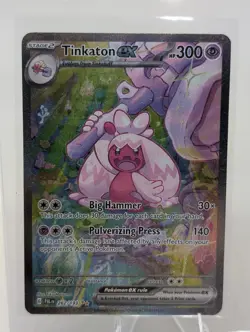 Tinkaton ex 262/193 Holo Special Illustration Paldea Evolved Pokemon NM - Image 1