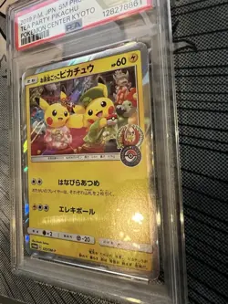 2019 POKEMON JPN SM PROMO POKEMON CENTER KYOTO 325/SM-P TEA PARTY PIKACHU PSA 10 - Image 4
