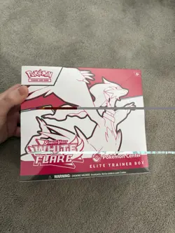 Pokemon TCG Scarlet & Violet White Flare Pokemon Center Sealed Elite Trainer Box - Image 1