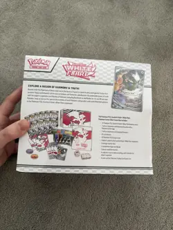 Pokemon TCG Scarlet & Violet White Flare Pokemon Center Sealed Elite Trainer Box - Image 2