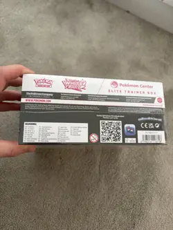 Pokemon TCG Scarlet & Violet White Flare Pokemon Center Sealed Elite Trainer Box - Image 3
