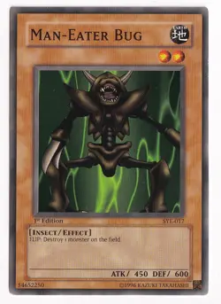 Yu-Gi-Oh! Man-Eater Bug SYE-017 1st Edition. - Image 1