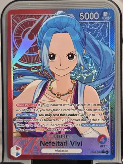 Nefeltari Vivi - EB03-001 - Alternative Art Leader - One Piece - English - Image 1