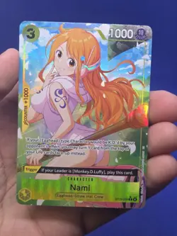 One Piece ST29 Starter Deck 29: Egghead Nami ST29-009 Full Art NM - Image 2