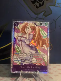 A Fist of Divine Speed One Piece CCG Charlotte Pudding - Image 1