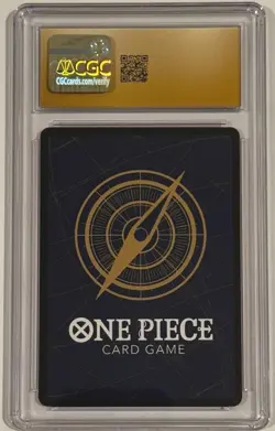 2025 One Piece Monkey D. Luffy SR Magazine Promo ST21-014 CGC 10 Pristine - Image 2