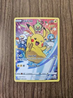 Pikachu SWSH020 SWSH: Sword & Shield Promo Cards Holo NM - Image 2