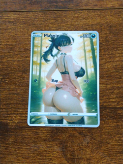 Beautiful Waifu Card - Marnie Casual- Goddess ACG Custom DIY Fan Art Card - Image 1