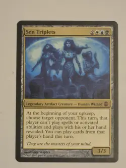MTG Magic the Gathering Sen Triplets Mythic Card 109/145 Alara Reborn - Image 1