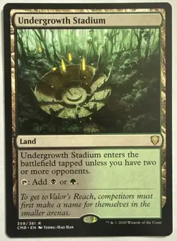 Undergrowth Stadium 359 Magic: The Gathering Commander Legends Rare Card - Image 1