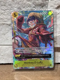 Monkey.D.Luffy (Illustration Box Vol.3) OP07-109 One Piece Promotion Cards Foil - Image 1