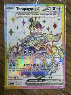 SEALED Terapagos ex 165 Sv: Scarlet & Violet Promo Cards Holo - Image 1
