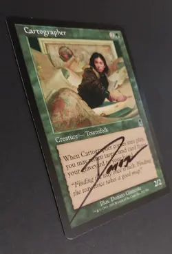 MTG - Magic: The Gathering - Cartographer - Odyssey (LP) (SIGNED) - Image 3