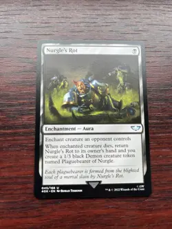 1x NURGLE'S ROT - Warhammer 40k - MTG Magic the Gathering - Image 1