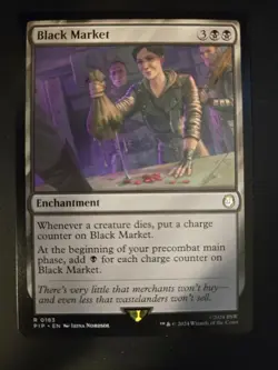 Black Market NM Universes Beyond: Fallout MTG FREE SHIPPING - Image 1