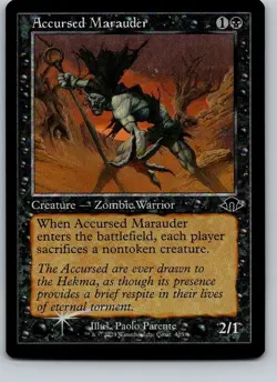 Accursed Marauder (Retro Frame) Modern Horizons 3 Foil - Image 1
