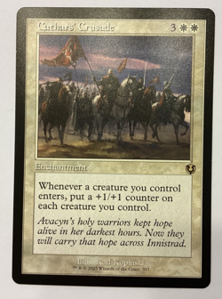 Cathars' Crusade (Retro Frame) Innistrad Remastered Regular MTG - Image 1