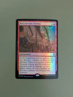 Descent into Avernus (FOIL) — Commander Legends: Battle for Baldur's Gate #169 - Image 1