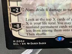 Ajani, Outland Chaperone Lorwyn Eclipsed Regular - Image 2
