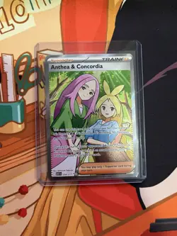 Anthea and Concordia 254/217 Ascended Heroes Pokemon TCG Full Art Trainer - Image 1