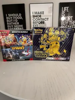 Pokemon Surging Sparks Elite Trainer Box ETB with Booster Bundle New and Sealed - Image 1