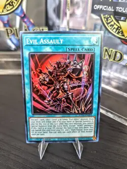 Yu-Gi-Oh! Evil Assault SUDA - EN052 Supreme Darkness Super Rare - Image 1