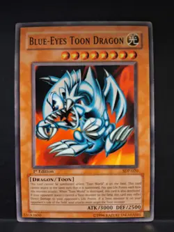 Yugioh Blue-Eyes Toon Dragon SDP-020 1st Edition NM - Image 1