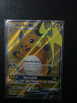 Raichu GX - SM90 - Pokemon Sun & Moon Promo Ultra Rare Card NM - Image 1