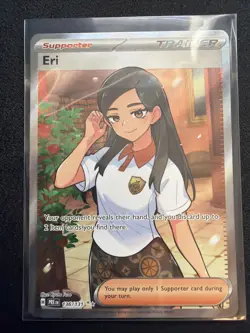 Pokemon Cards Eri 136/131 Prismatic Evolutions Ultra Rare NM - Image 1