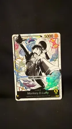 Monkey D. Luffy Parallel Alt Art ST29-001 Leader Card Egghead - OPTCG - Image 1