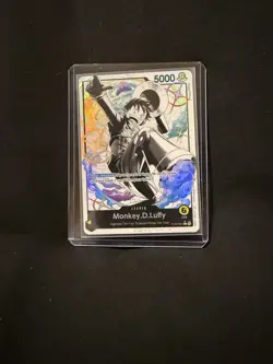Monkey D. Luffy Parallel Alt Art ST29-001 Leader Card Egghead - OPTCG - Image 3