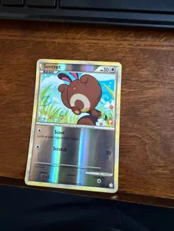 Pokemon TCG HeartGold SoulSilver - Sentret #80/123 - Reverse Holo Card - Image 1