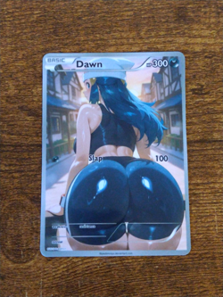 Beautiful Waifu Card - Dawn - Goddess ACG Custom DIY Fan Art Card - Image 1
