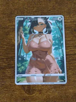 Beautiful Waifu Card Marnie - Goddess ACG Custom DIY Fan Art Card - Image 1
