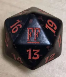 Final Fantasy Spindown Die / Dice Magic the Gathering / MTG - Image 1
