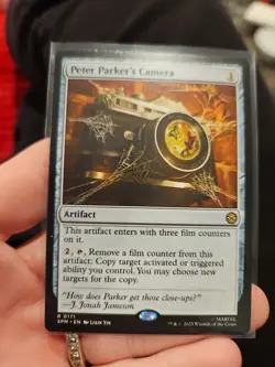 MTG SPM Peter Parker's Camera Marvel's Spider-Man Rare 0171 - Image 1