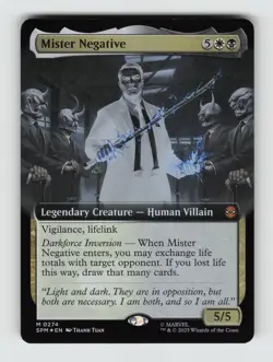 Mister Negative (Extended Art)*Foil* SPM 274 NM - Image 1