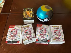Pokemon TCG Pokeball Tins And Booster Bundle Boxes (empty - See Description) - Image 1