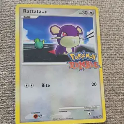 Rattata 15/16 Pokemon Rumble Promo Regular HP 30 Pokemon TCG - Image 1