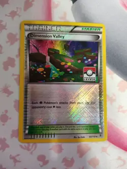 Pokemon Dimension Valley 93/119 Crosshatch Holo League Promo - Image 1