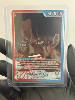 Portgas.D.Ace (002) (Alternate Art) - Carrying On His Will (OP13) English Leader - Image 1