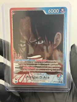 Portgas.D.Ace (002) (Alternate Art) - Carrying On His Will (OP13) English Leader - Image 2