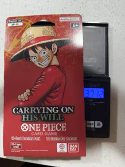 One Piece OP-13 CARRYING ON HIS WILL Sleeved Booster Pack - Heavy - 37.12g 🔥🔥 - Image 1