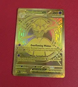 Pokemon TCG Mega Gardevoir EX Holo Gold Card 187/132 Mega Evolution - Image 3
