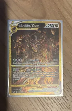 Giratina VSTAR Secret Rare Crown Zenith Pokemon Card cheap mint condition - Image 1